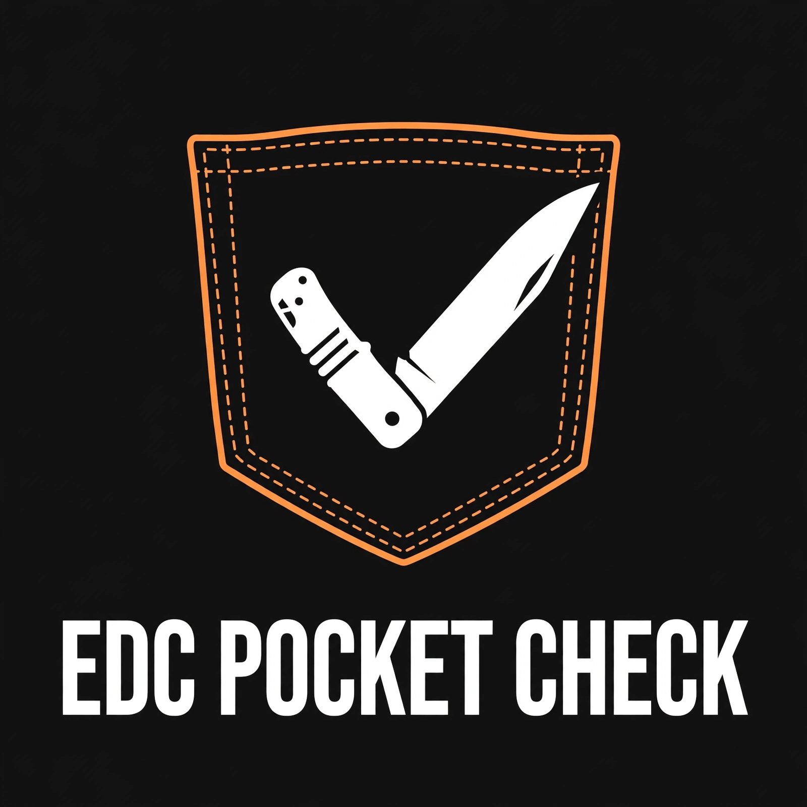 EDC Pocket Check badge logo